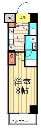 スパシエトラッド門前仲町の物件間取画像